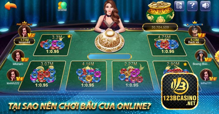 Tại sao nên chơi bầu cua online?