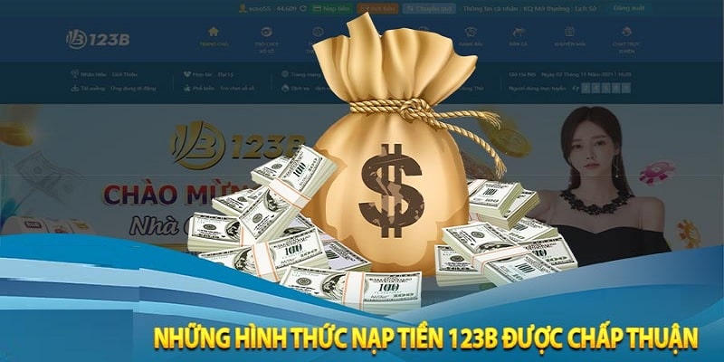 Khi thực hiện nạp tiền 123B người chơi không mất bất kỳ chi phí nào